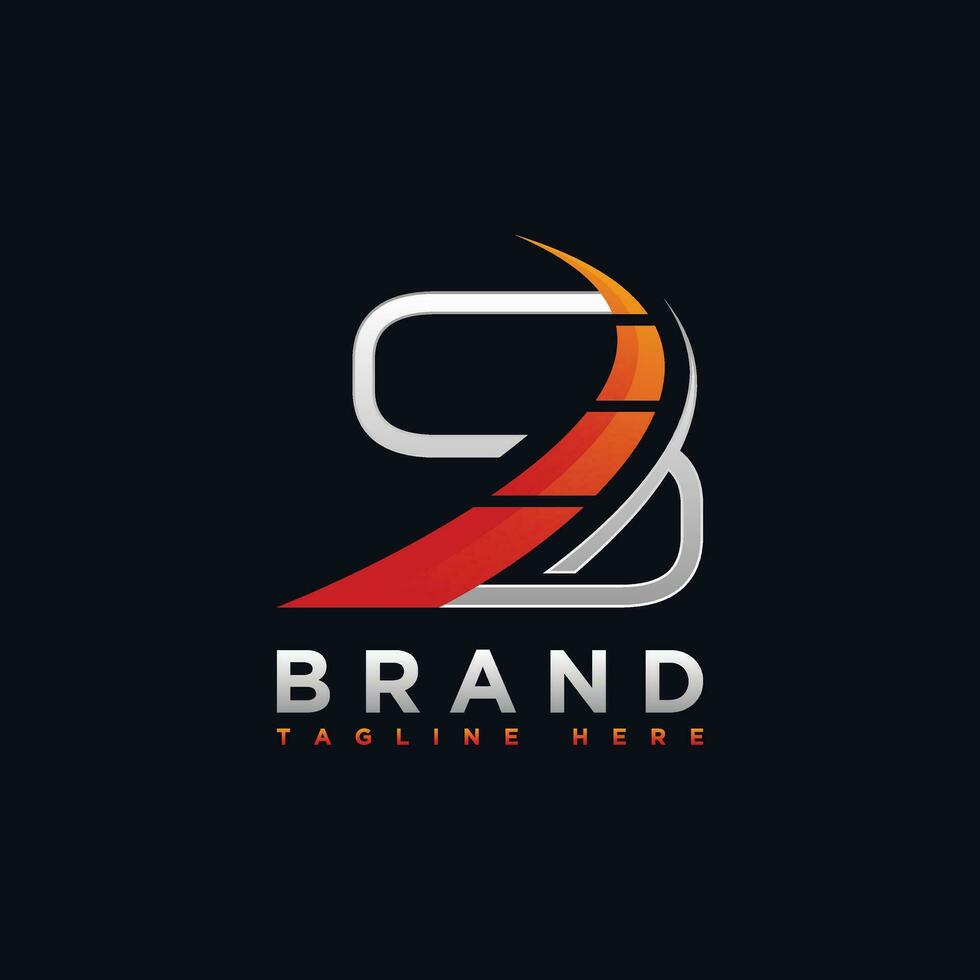 Initial letter S tachometer symbol of speed logo design vector