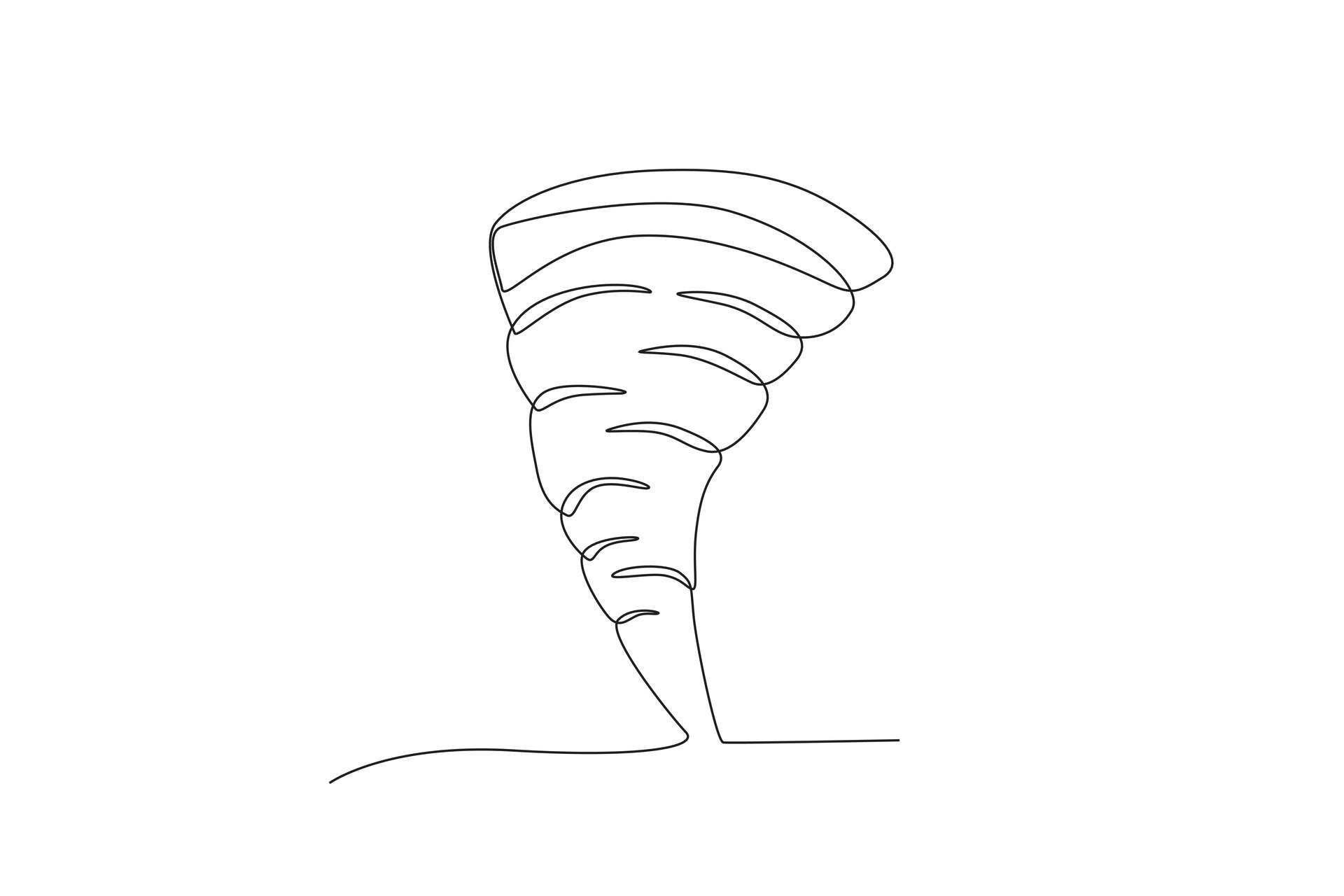 A tornado vortex 27728259 Vector Art at Vecteezy