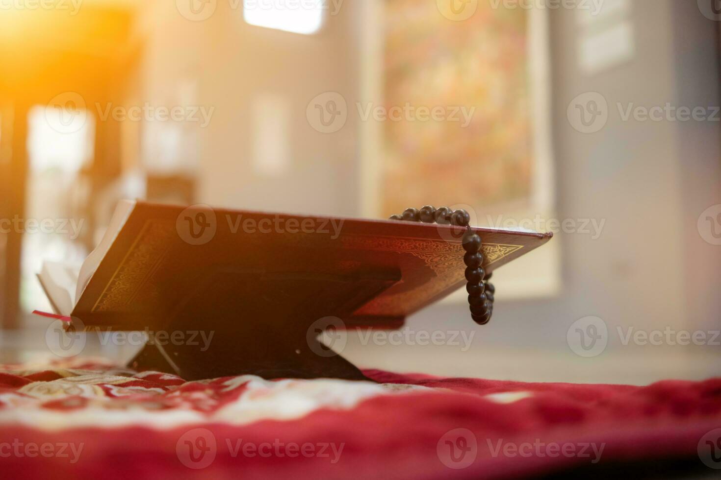 muslim women in hijab are praying to show respect and thanks to allah according to muslim belief and muslim women in hijab are praying to allah according to traditional belief from quran photo