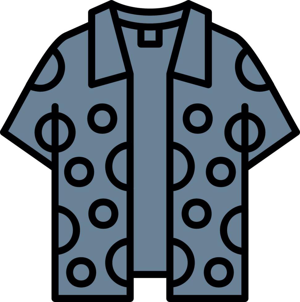 diseño de icono creativo de camisa vector