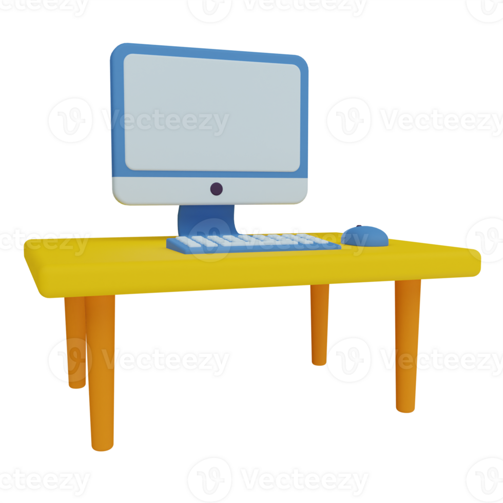 Workspace 3D Illustration png