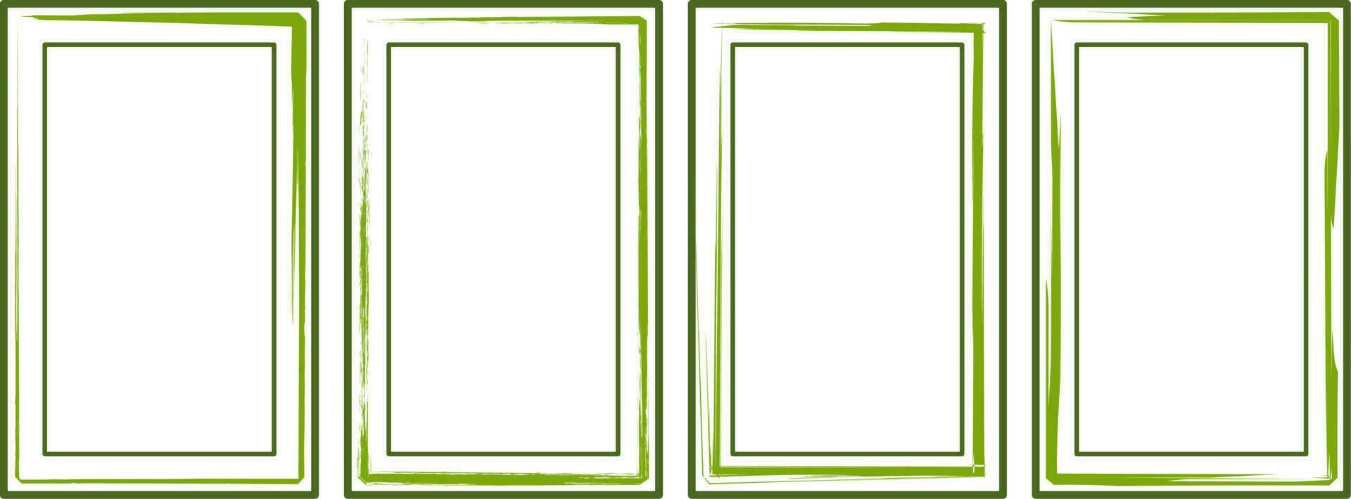 vector image of a frame for a notebook.