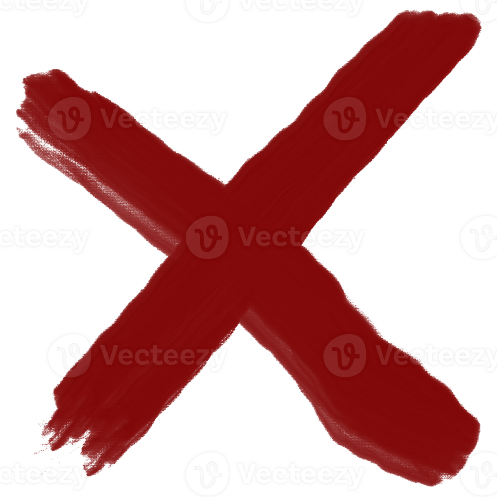 PNG icon red cross mark