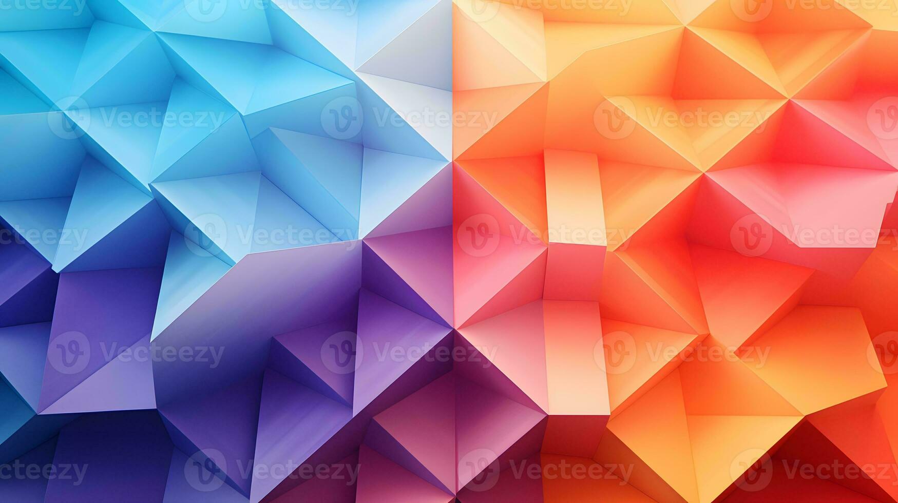colorful abstract geometric background photo