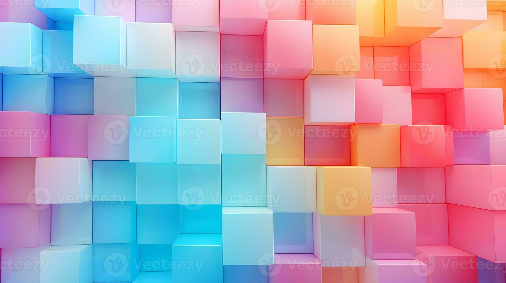 colorful abstract geometric background photo