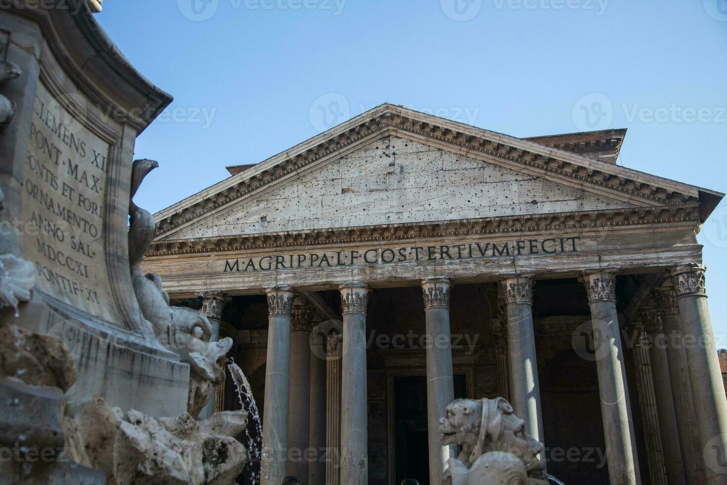 The Pantheon in Rome, Italy photo