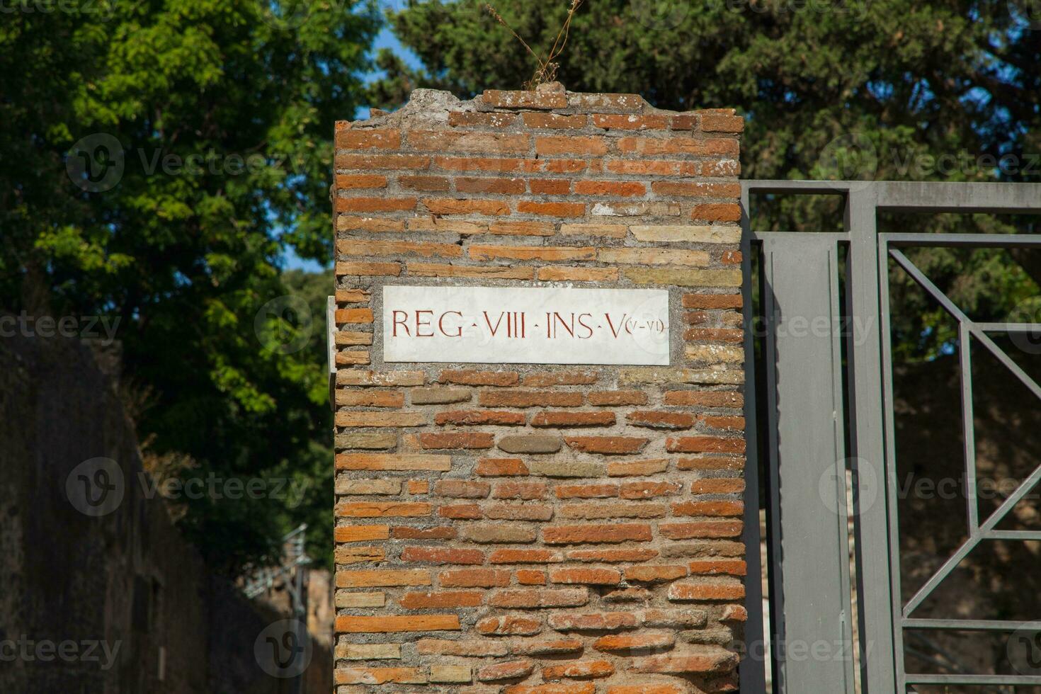 Views from around Pompeii near Naples, Italy photo