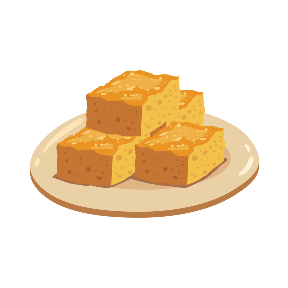 Red Date Cake Cartoon Elements Generative Ai png