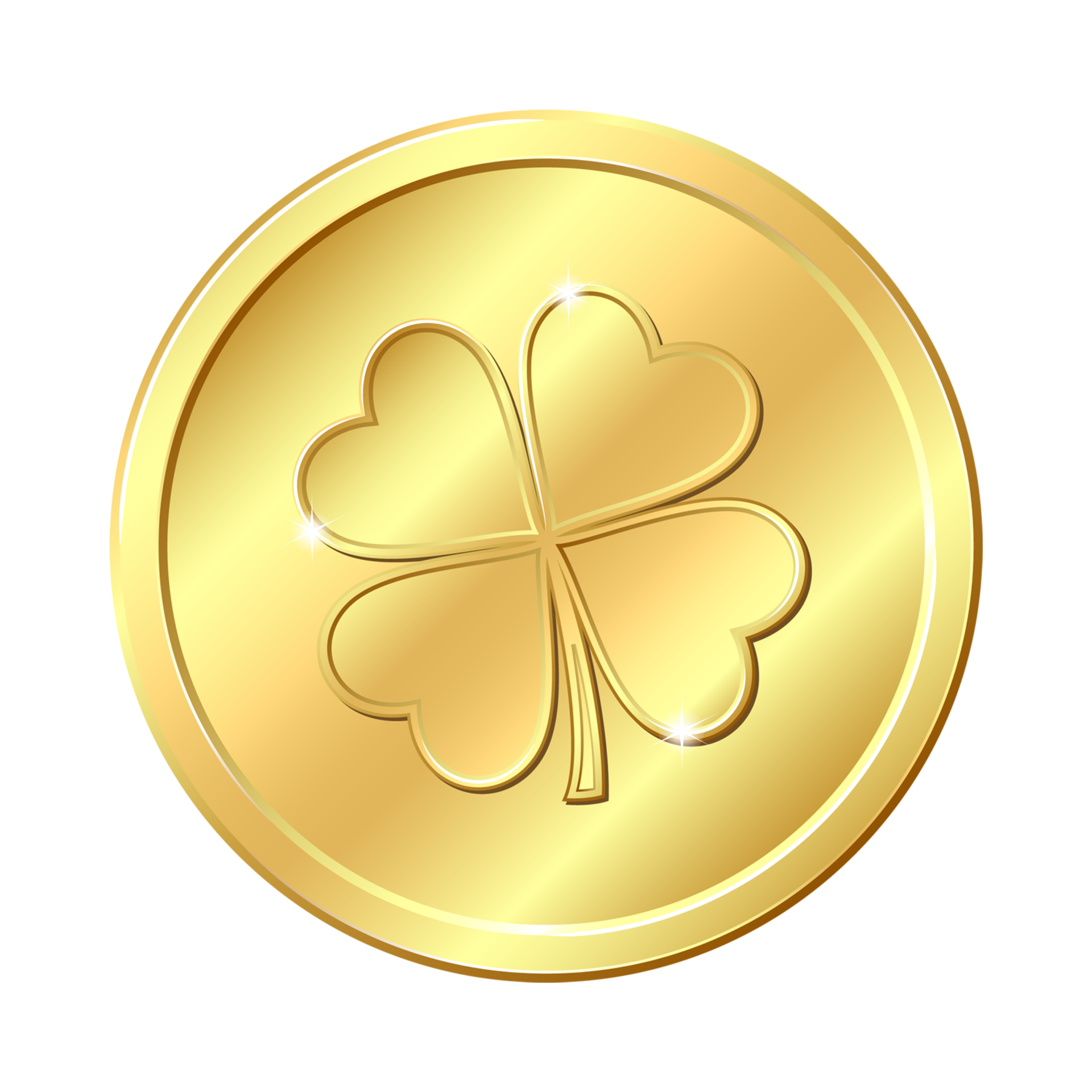 free st patricks day gold coins