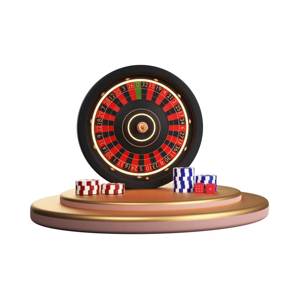 Computer Symbole Kasino Spiel Baccarat, generativ ai png