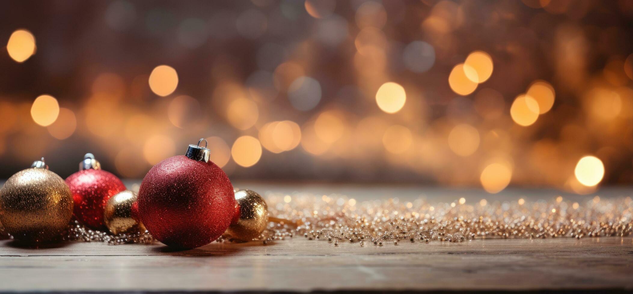 Elegant Christmas background photo