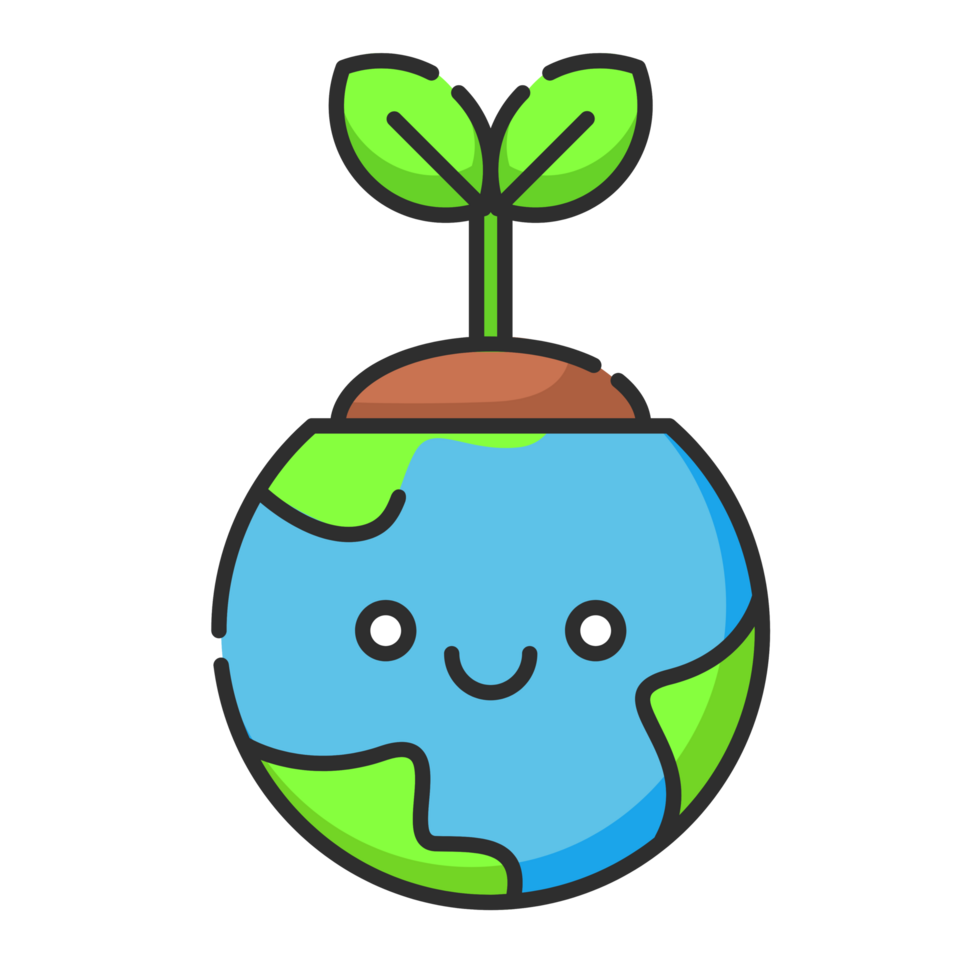 Illustration about the ecology of the earth Generative Ai png