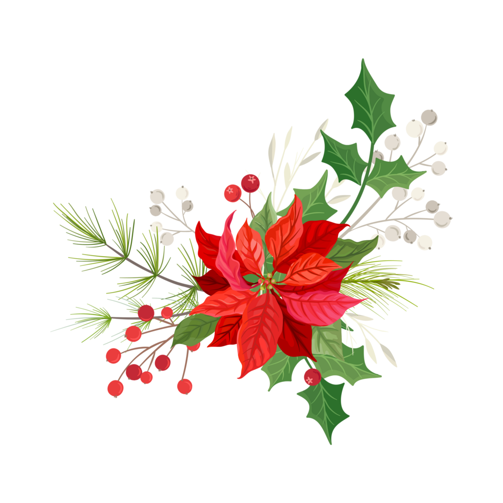 Christmas Decoration Cartoon Generative Ai png