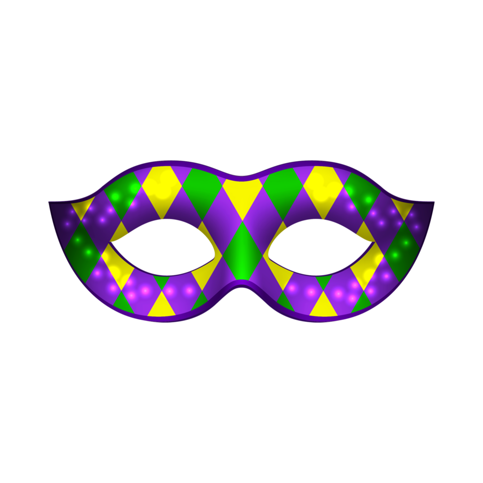 mardi gras maschera generativo ai png