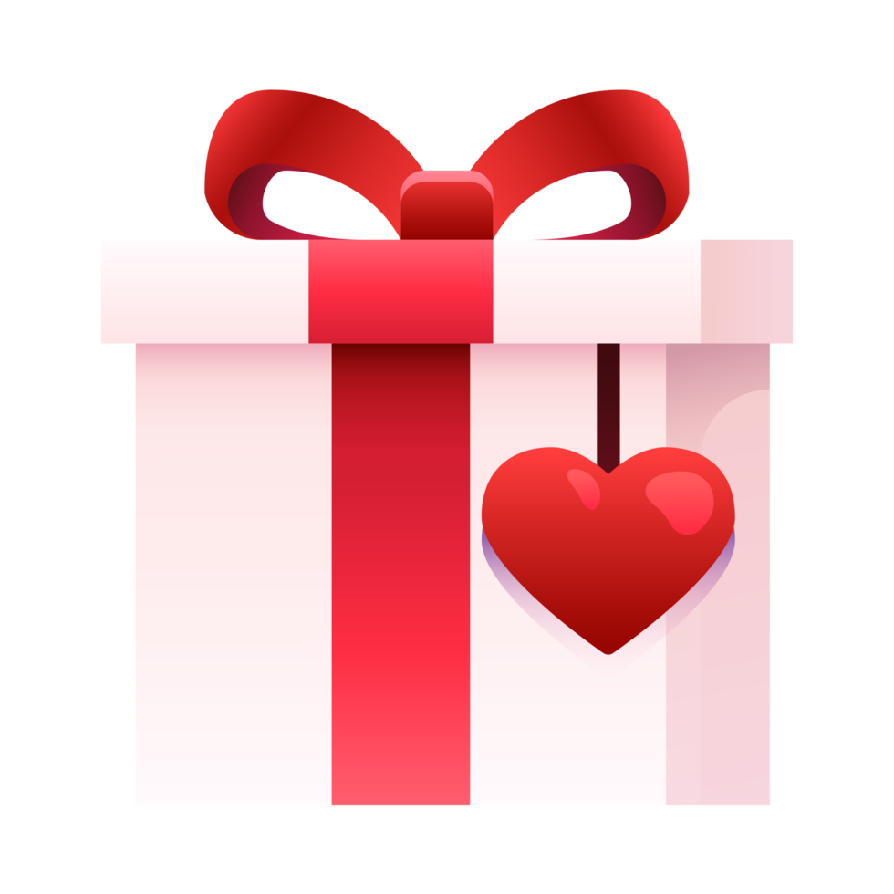 Open Gift Box Generative Ai png