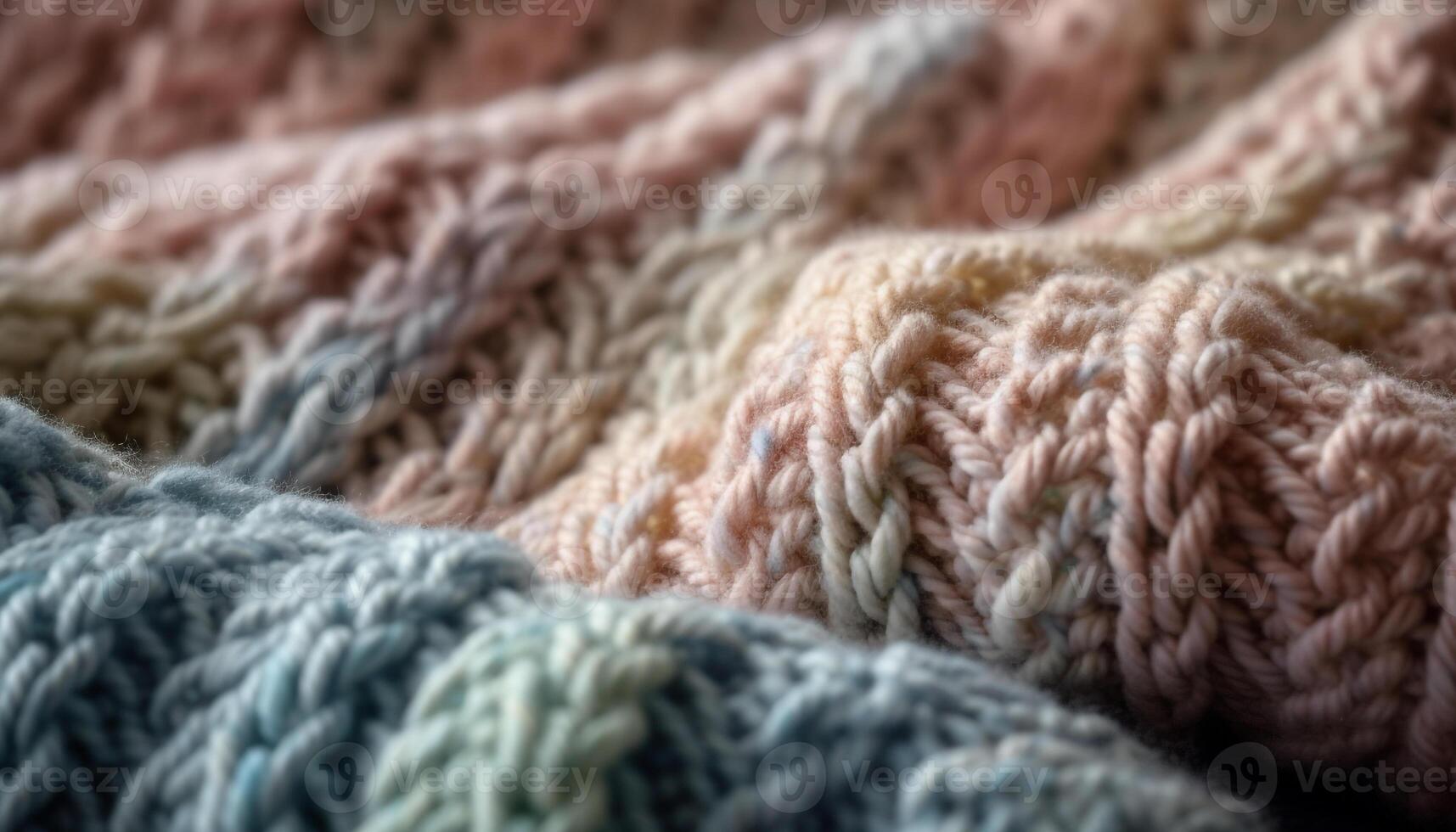 Softness and warmth in a homemade cashmere cardigan sweater generated by AI photo