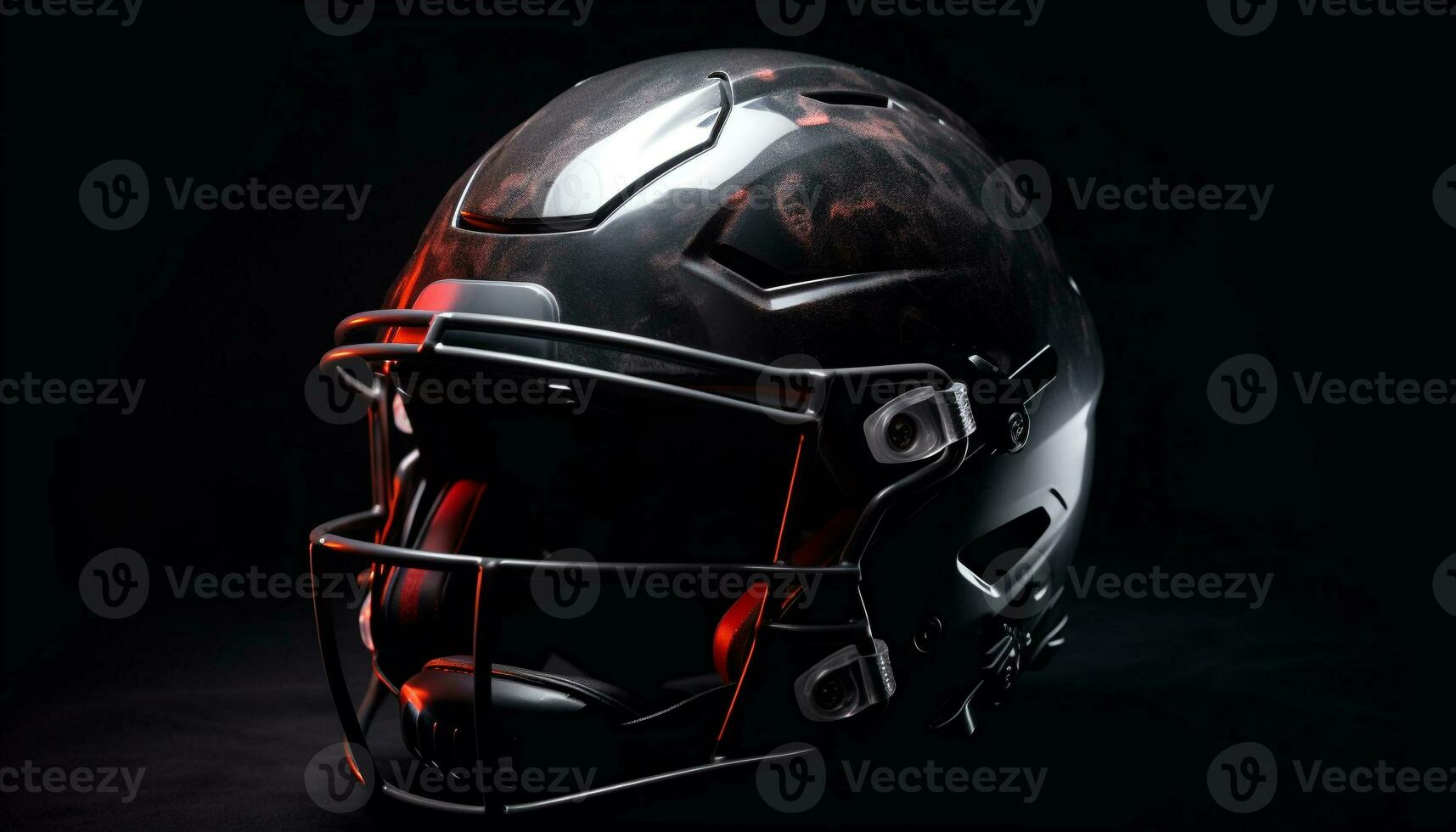 Motorcycle helmet, speed, racing, safety, adventure, competition, athlete generated by AI photo