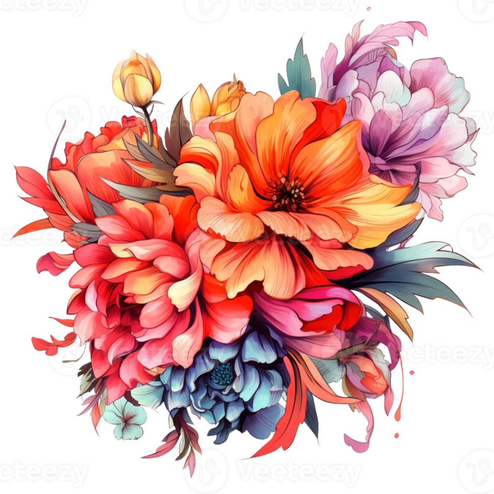 Beautiful Floral Wedding png