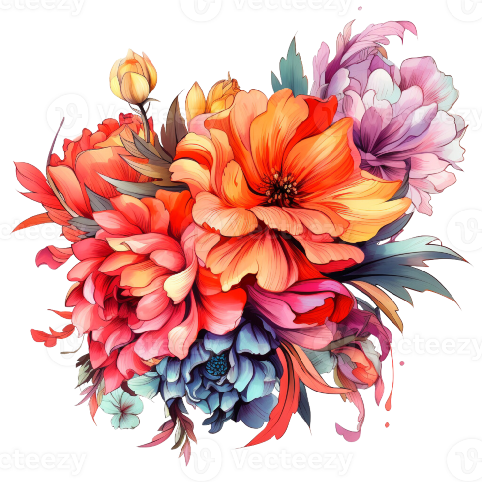 mooi bloemen bruiloft png