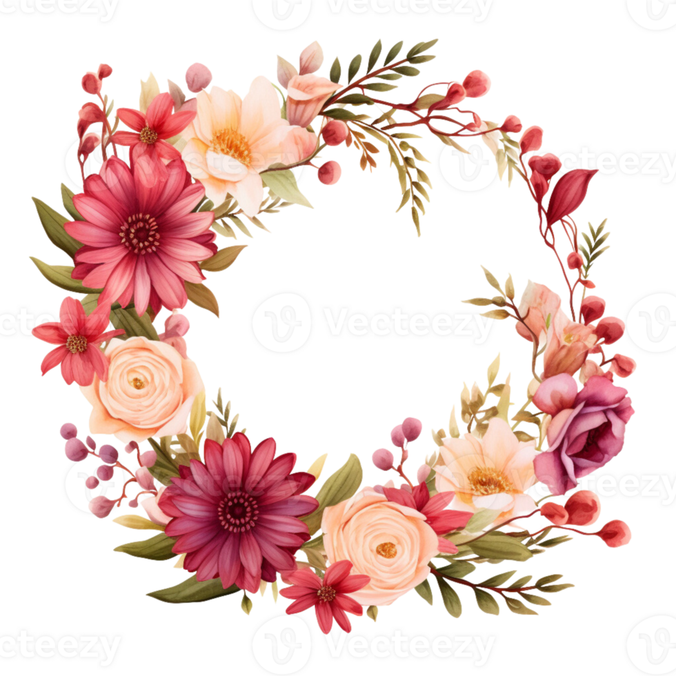 schön Blumen- Hochzeit png