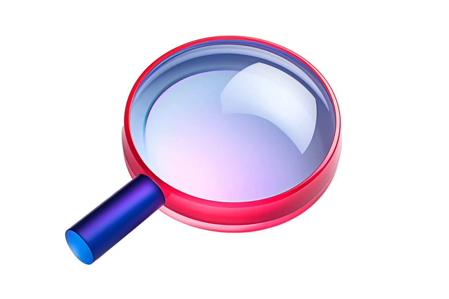 magnifying glass icon on transparent background png