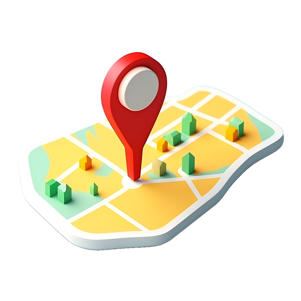 map pin icon on transparent background png