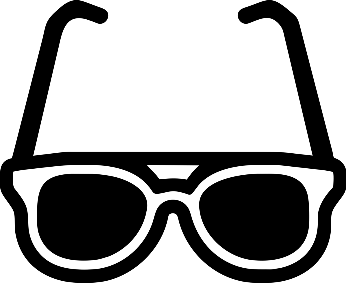 glasses icon. AI Generated png