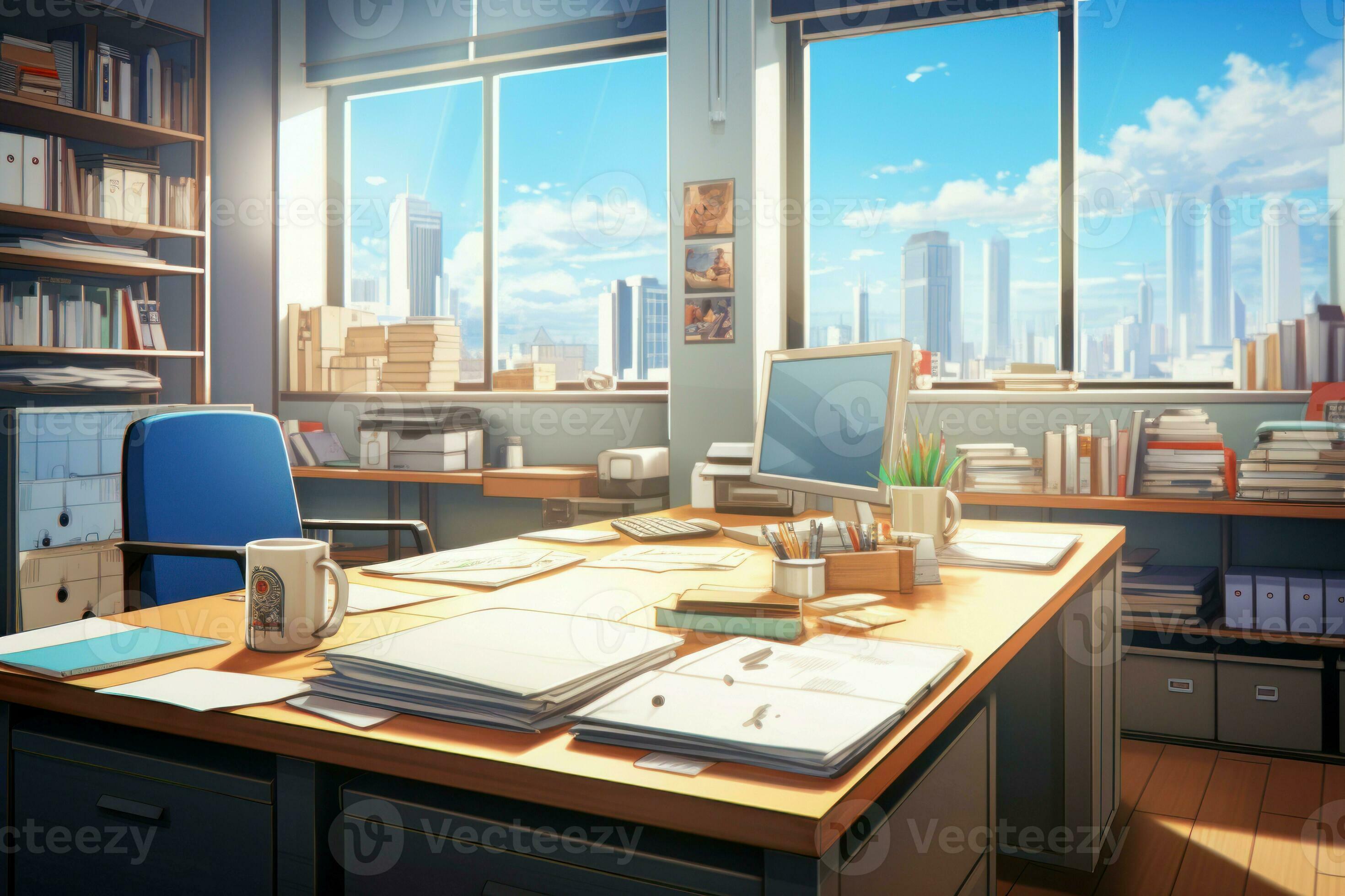 Anime Room HD Wallpaper by liwei191