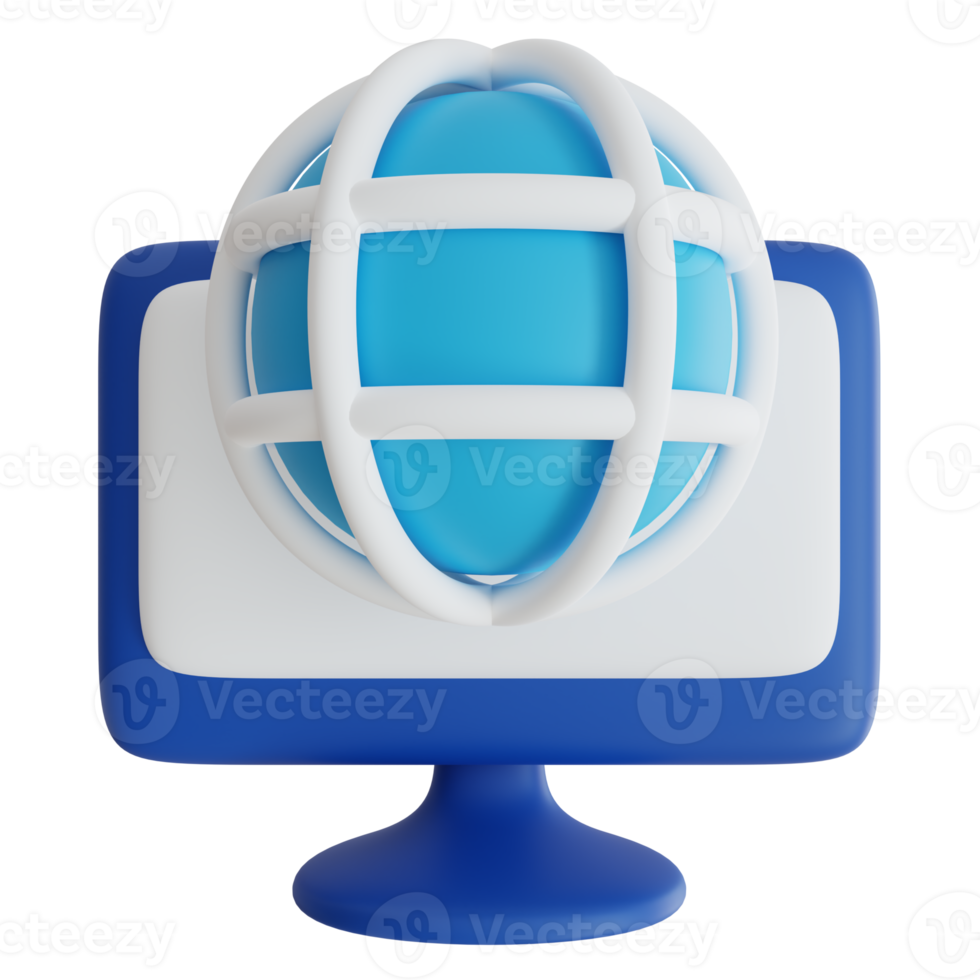 Website icon. Web Development and Optimization icons. 3d render illustration png