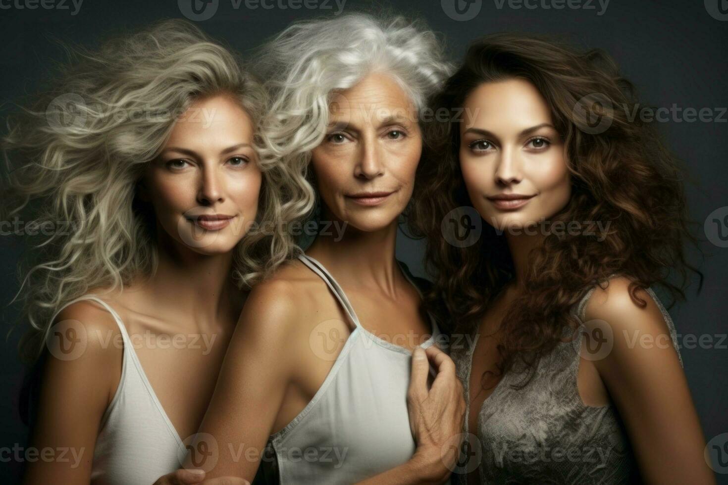 Female models all ages. Generate Ai photo