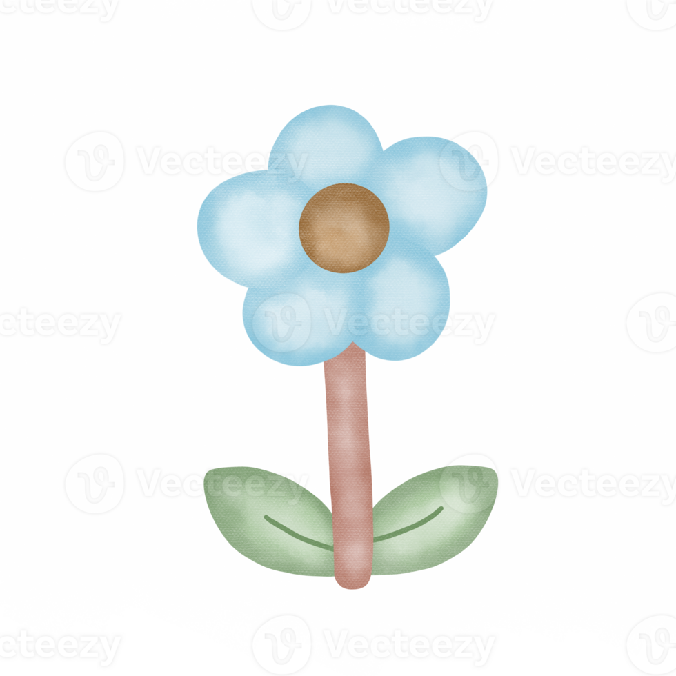 Flower cartoon hand drawing 27737348 PNG