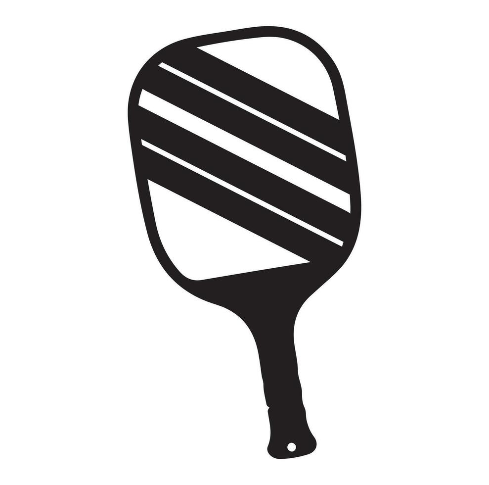 pickleball vector y pickleball paletas firmar símbolo icono vector ilustración pickleball logo vector