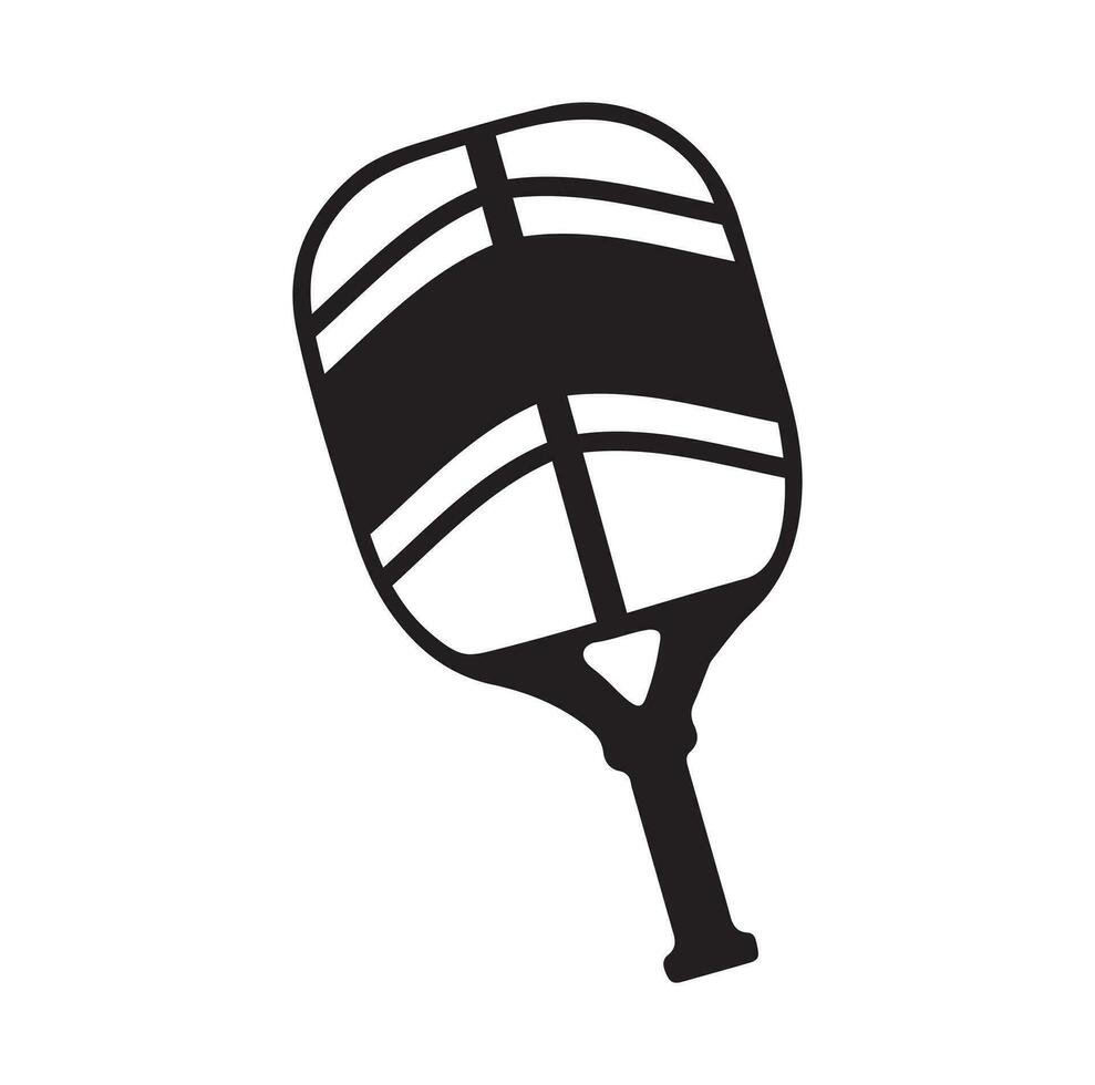 pickleball vector y pickleball paletas firmar símbolo icono vector ilustración pickleball logo vector