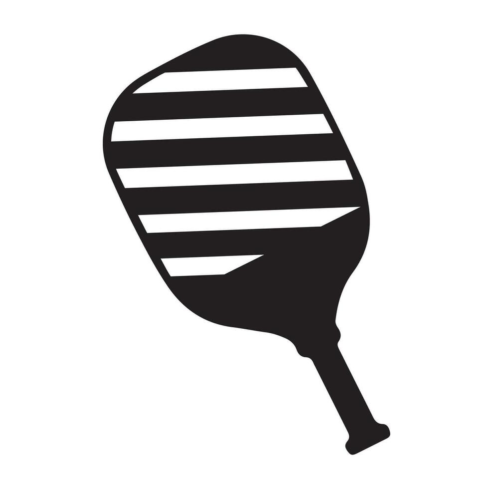 pickleball vector y pickleball paletas firmar símbolo icono vector ilustración pickleball logo vector