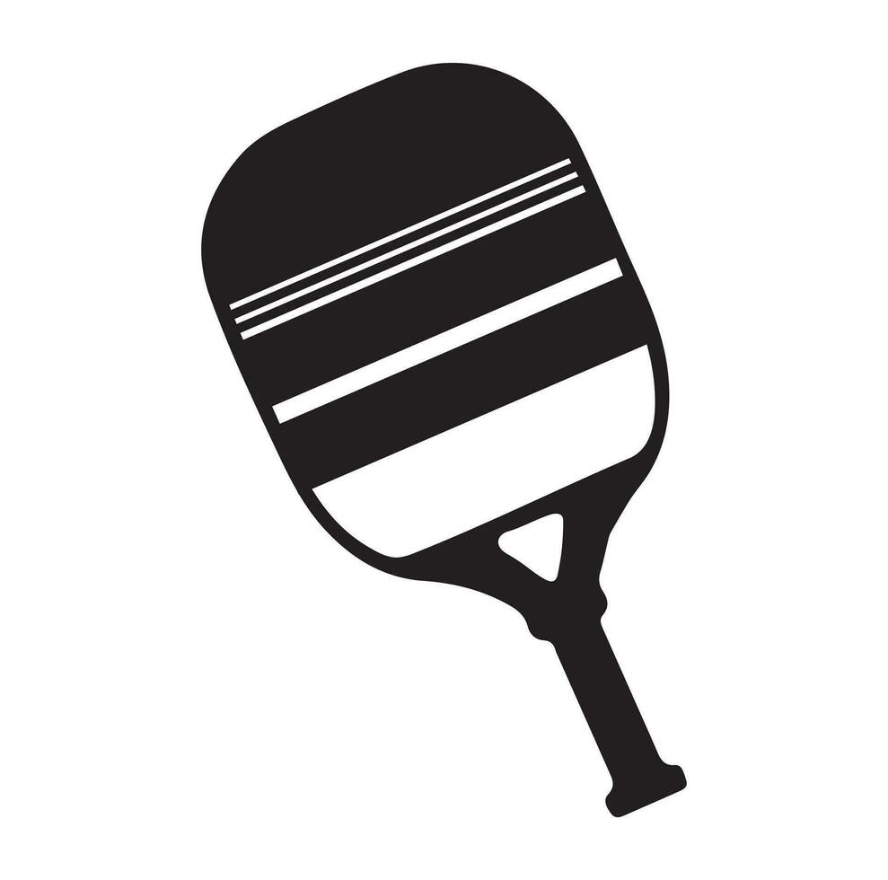 pickleball vector y pickleball paletas firmar símbolo icono vector ilustración pickleball logo vector