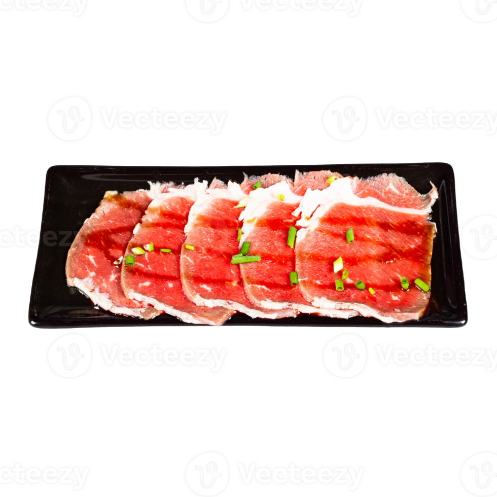 Pork Neck Sliced png