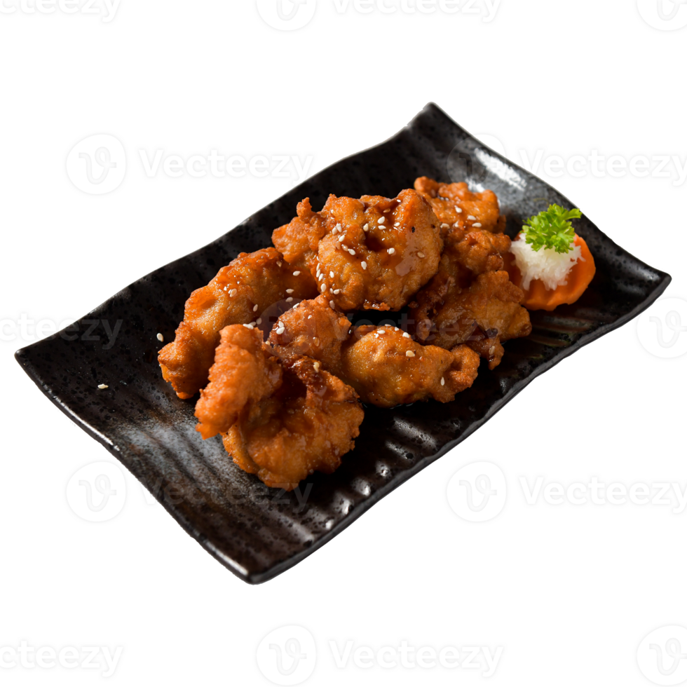 Teriyaki Fried Chicken png