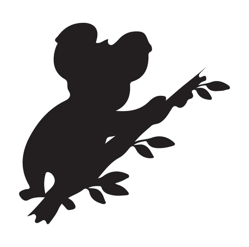 Cute koala vector