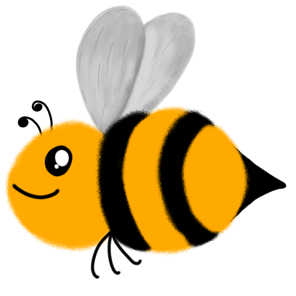 pequeño miel abeja png