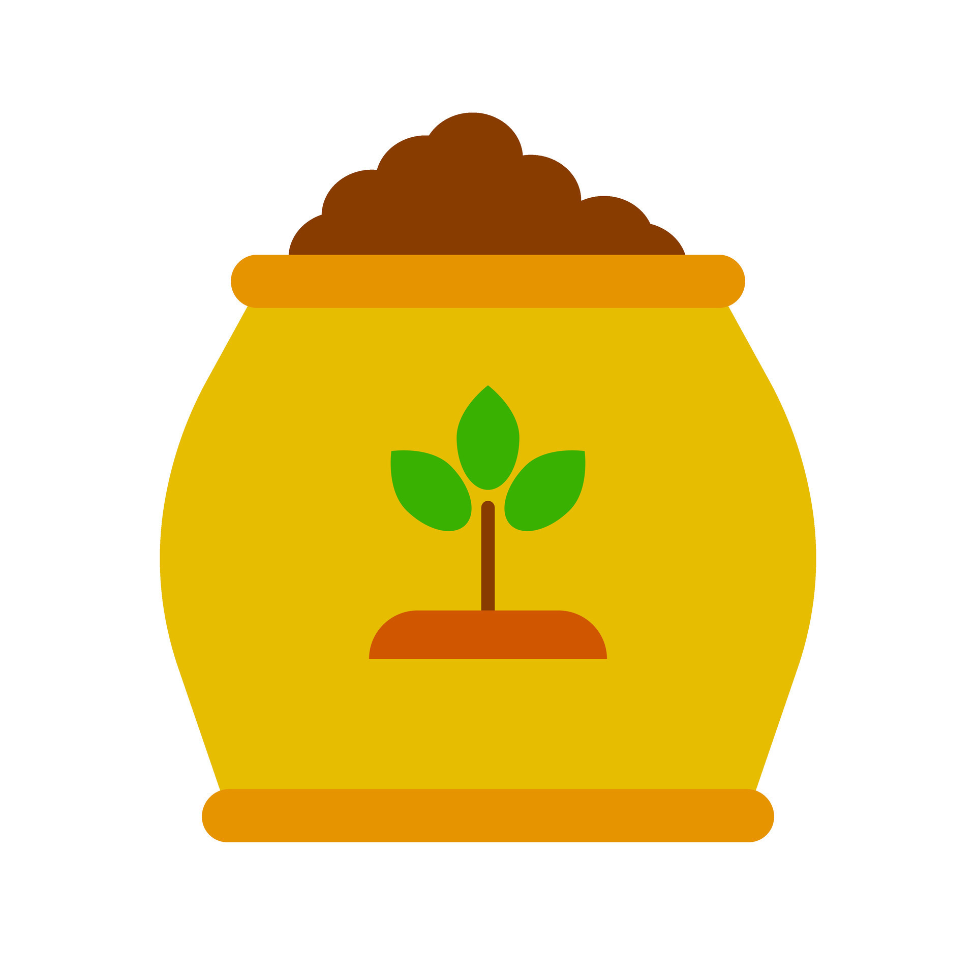 Flat design fertilizer icon. Agriculture. Vector. 27739352 Vector Art ...