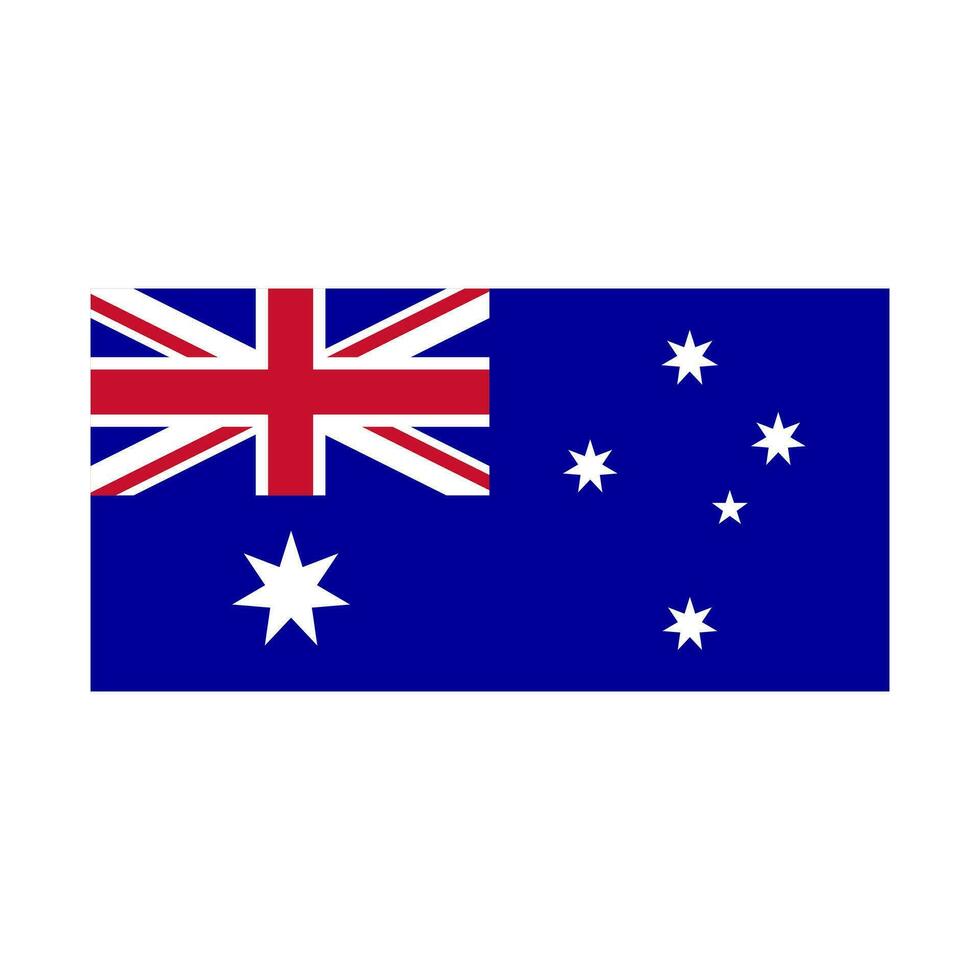 Australian flag icon. Flag of Australia icon. Vector. vector
