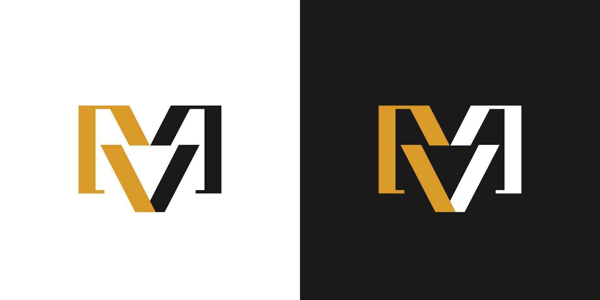 Modern and unique RR logo design vector