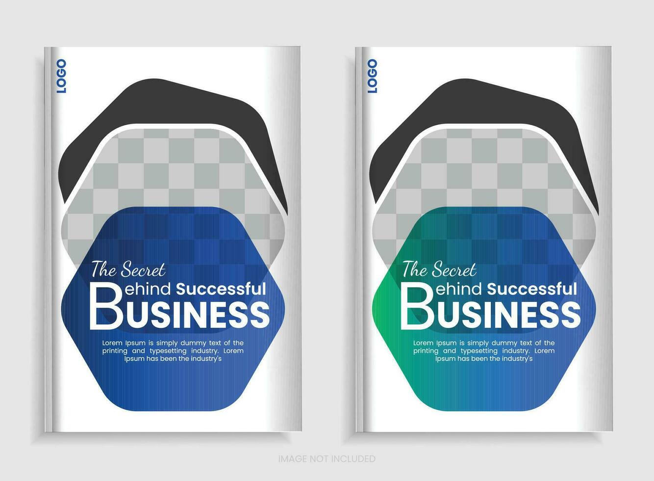 Annual report brochure design template vector, Leaflet presentation, book cover, and layout vector