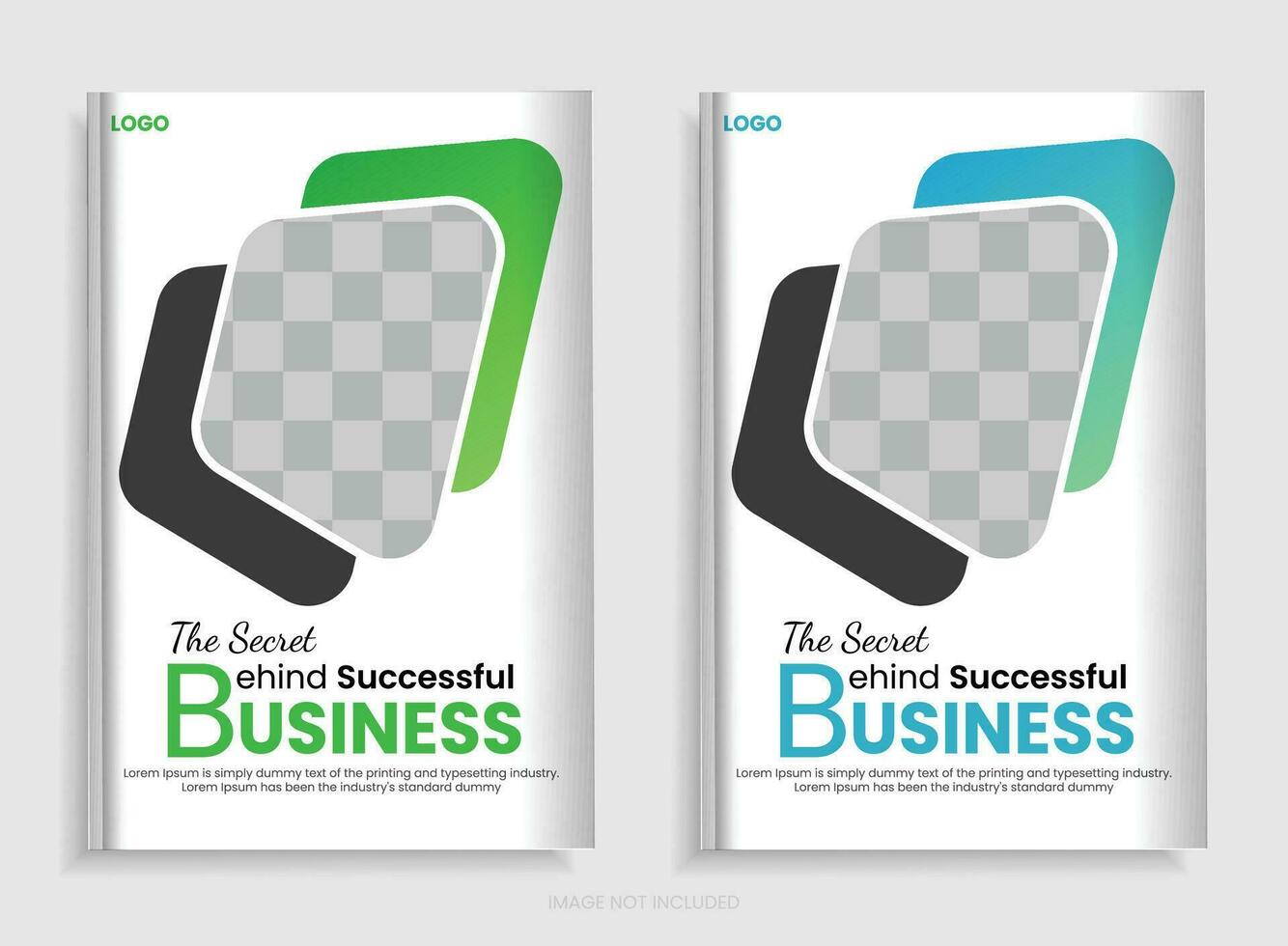Annual report brochure design template vector, Leaflet presentation, book cover, and layout vector