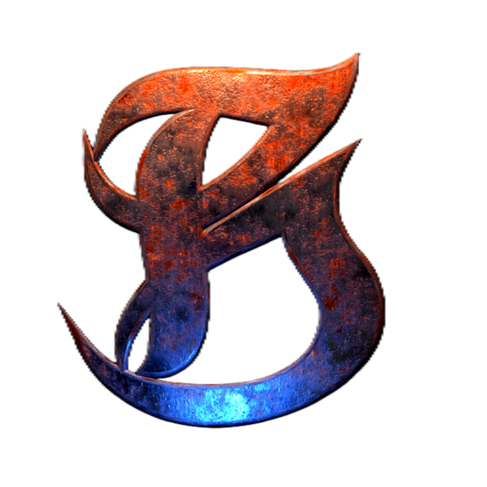 metallic font stylistic png