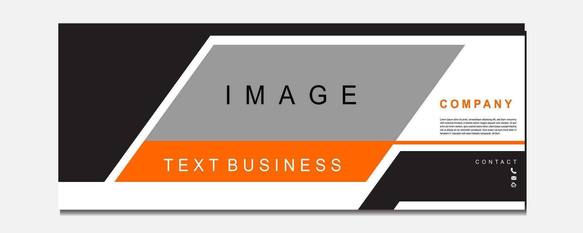 Business Webinar Template Design Classy Horizontal Banner for Effective Promotion vector