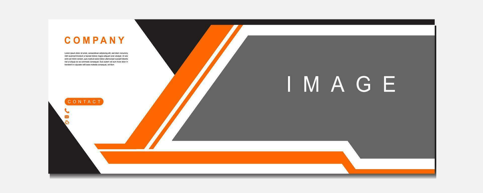 Business Webinar Template Design Classy Horizontal Banner for Effective Promotion vector