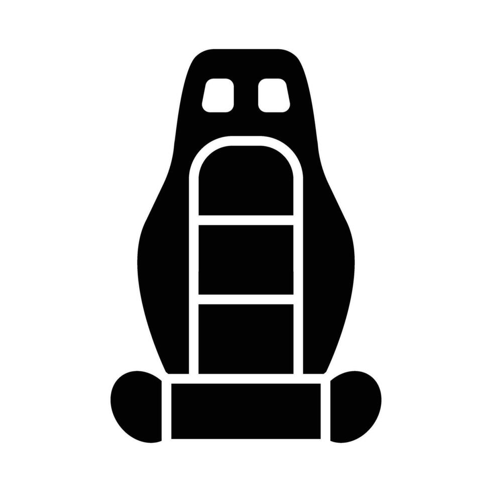 Seat Vector Glyph Icon For Personal And Commercial Use.