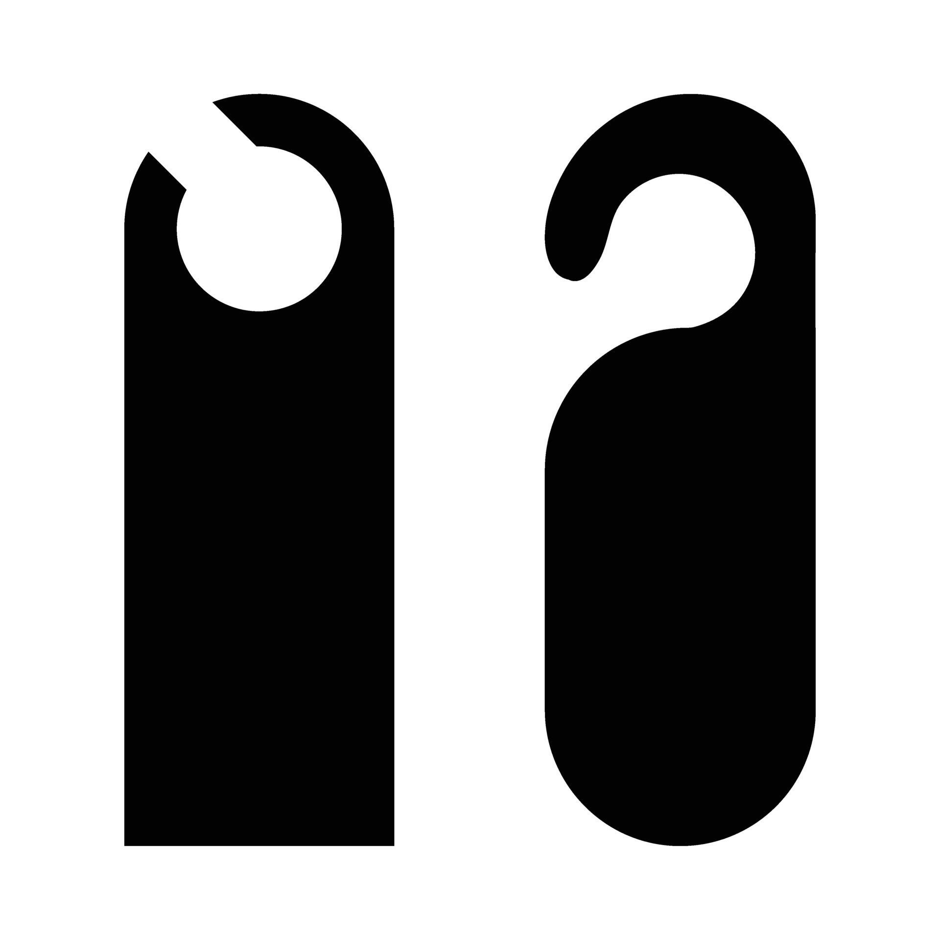 Door Hanger Vector Glyph Icon For Personal And Commercial Use. 27740379