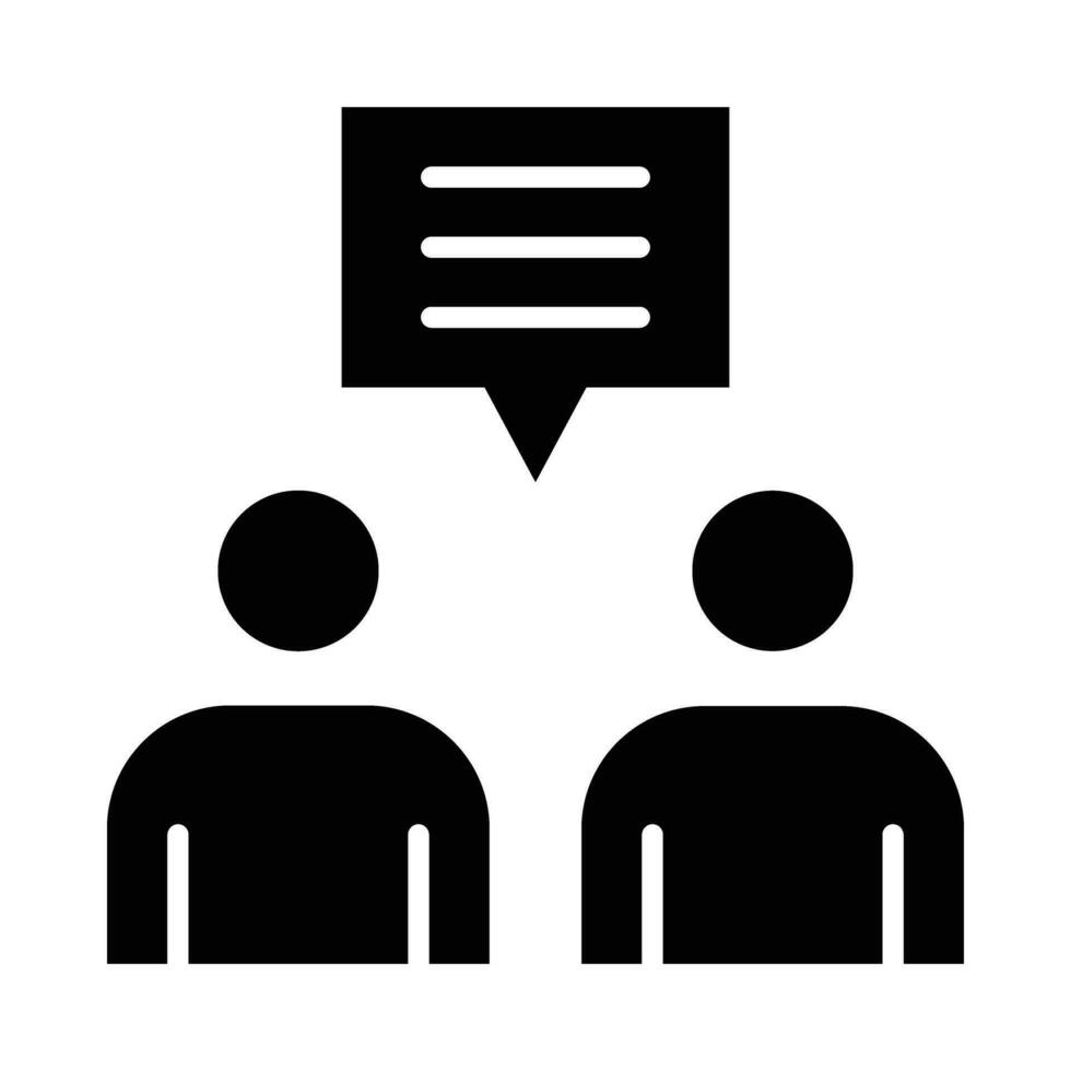 Consultancy Vector Glyph Icon For Personal And Commercial Use.